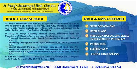 st. mary's academy of iloilo city inc|St. Mary's Academy of Iloilo City Inc..